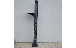 Support boîte aux lettres - Flamme