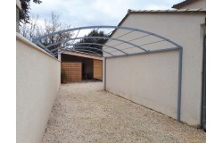 Carport sans bâche