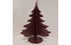 Sapin décoratif brun