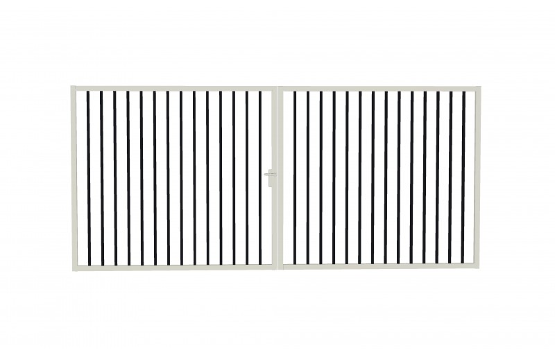 Portail style industriel Portail style industriel