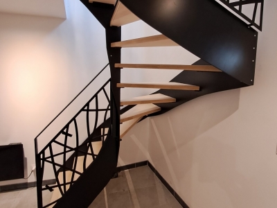 Escaliers métalliques : du projet à la réalisation